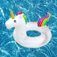 thumbnail image 5 of Flotador inflable, flotador de piscina de animales con lentejuelas brillantes, juguetes inflables de piscina para niños y adultos MFZFUKR CPB-DE-SSW463-2, 5 of 5