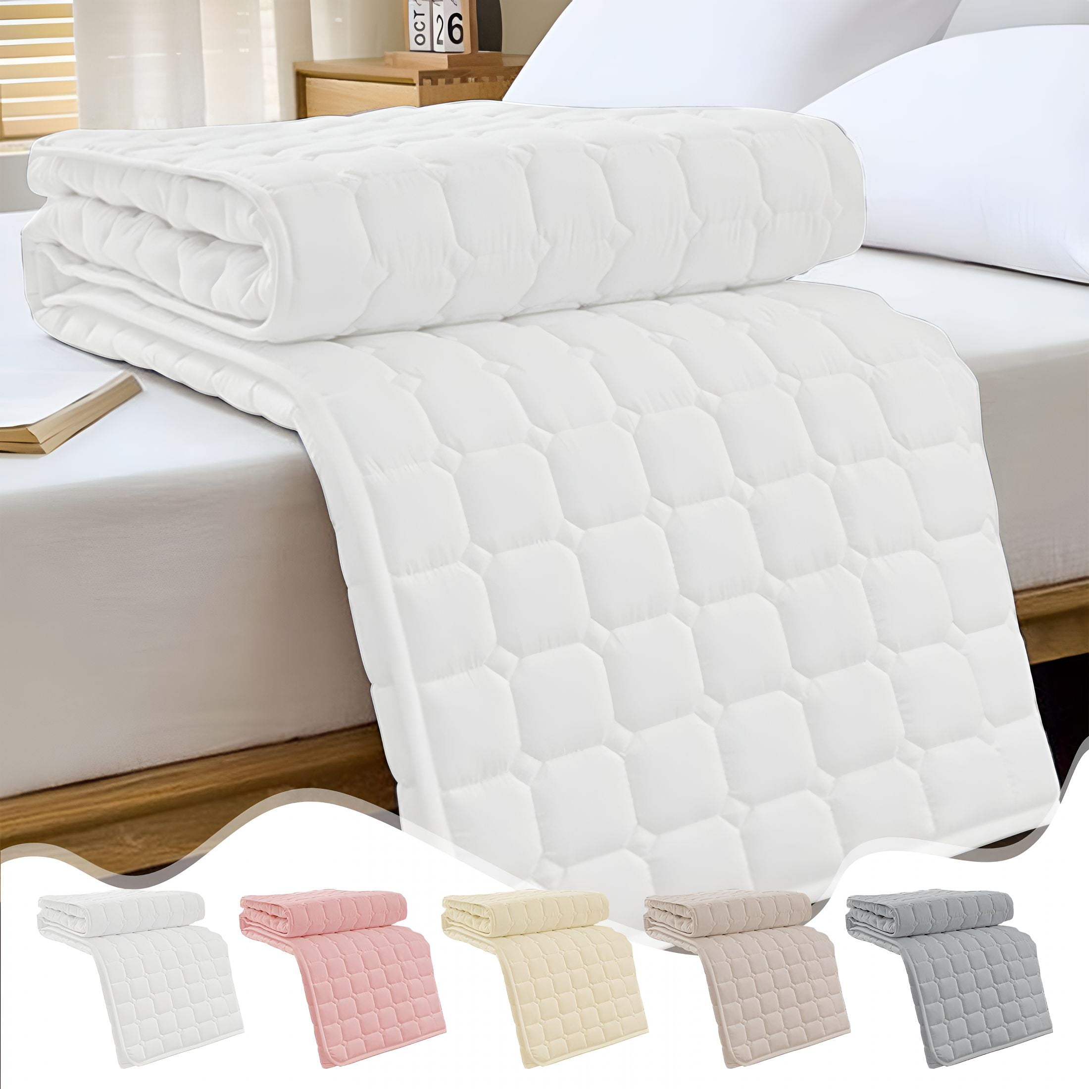 LAMIRO 78.74x 47.24in Narrow Twin Mattress for Kids Adults Single Bed,Breathable Gel-Memory Foam Plus Pillowtop Mattress for Pressure Relief,Fiberglass-Free
