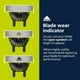 thumbnail image 2 of 3-pack Rakblad 360-blad Kompatibla med Philips Oneblade Ersättningsblad One Blade Pro-blad Me 360° rotation（casa）, 2 of 5
