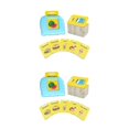 thumbnail image 3 of Ounissouiy Máquina interactiva de tarjetas de aprendizaje temprano, tarjetas Flash parlantes educativas y portátiles, multifuncionales azul 2Conjunto, 3 of 6
