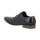 thumbnail image 3 of Zapato Hombre Mocasin VERTICAL Oficina Formales negro 25.5, 3 of 4