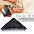 thumbnail image 4 of Mitre Saw Sled, 45 Grados Mitre Sled PosicionAmiento Preciso Resistente Para Carpintería, 4 of 7