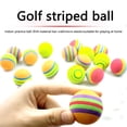 thumbnail image 2 of 10Pcs Multi-purpose Golf Foam Ball High Security Wear-resistant Eco-friendly Golf Practice Ball for Indoor, 2 of 7