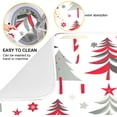 thumbnail image 2 of Christmas Cartoon Trees Dish Drying Mat for Kitchen Counter Foldable Absorbent Dish Drainer Farmhouse Dish Mats Drying Pad Dish Drainer Rack Mats for Counter 18x24, 2 of 8