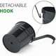 thumbnail image 2 of 10-pack Metal Hanging Flower Pots - for Fence or Balcony - with Detachable Hook, Black, 2 of 5