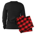 thumbnail image 2 of CafePress - Coolest Girls Hockey - Women's Long Sleeve Dark Pajamas, 2 of 3
