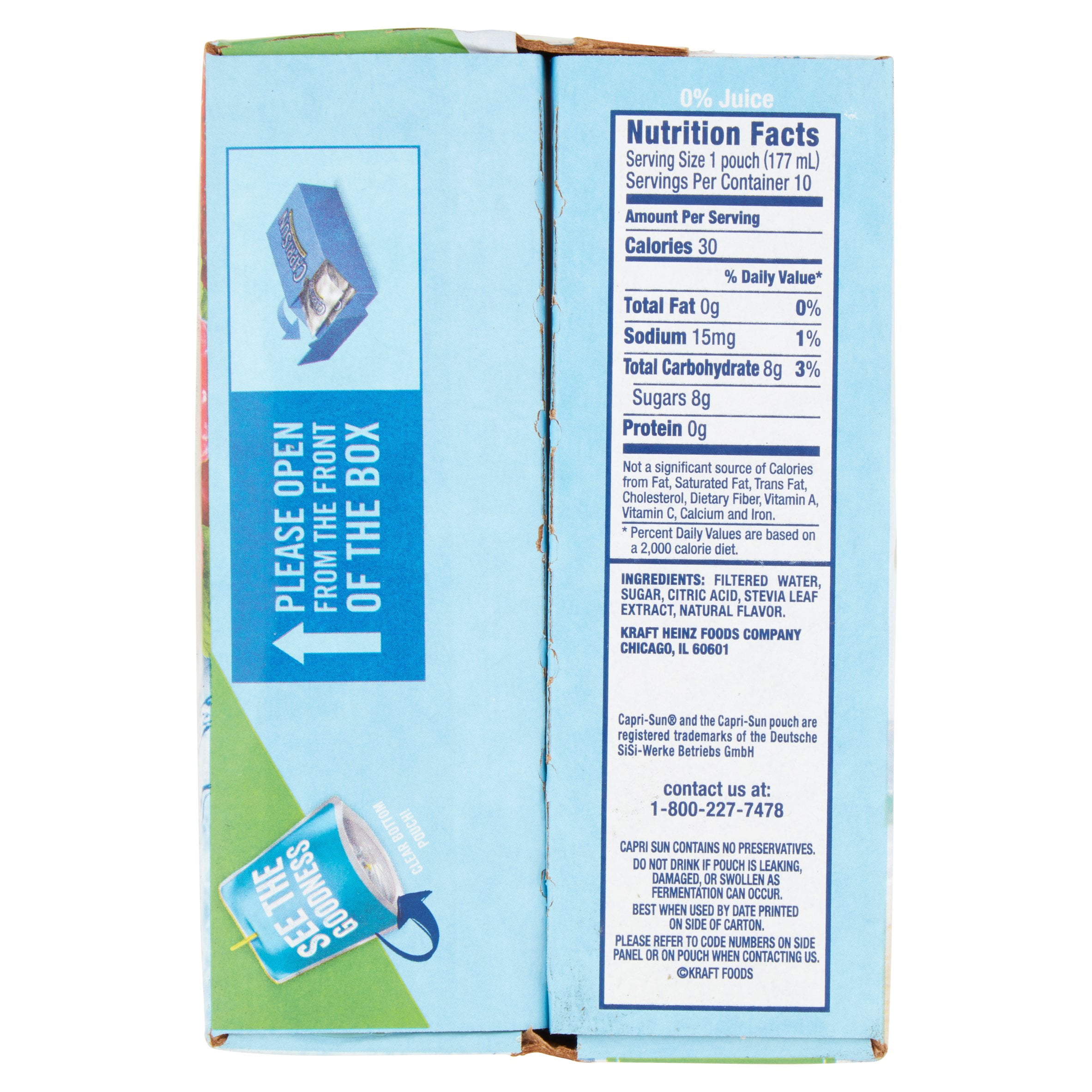 Capri Sun Pacific Cooler Nutrition Facts Blog Dandk