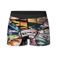thumbnail image 2 of Calzoncillos tipo bóxer con estampado de Anime Demon Slayer para hombre, ropa interior transpirable para hombre, 2 of 5
