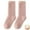Pink, variant on Bovemsi Socks Women Long Haired For Autumn And Winter Sleep Warm ry Floor With Plush Thickened Mid Tube Non Slip No Show Socks