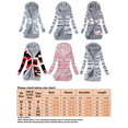 thumbnail image 3 of Fashnice Ladies Cardigan Sweater Long Sleeve Outwear Fleece Coat Soft Work Jacket Blue M, 3 of 3