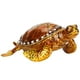 thumbnail image 3 of Joyero figura de tortuga aleación de zinc usos amplios galvanizado con diamantes de imitación para decoración del hogar decoración de escritorio ANGGREK Otros, 3 of 8