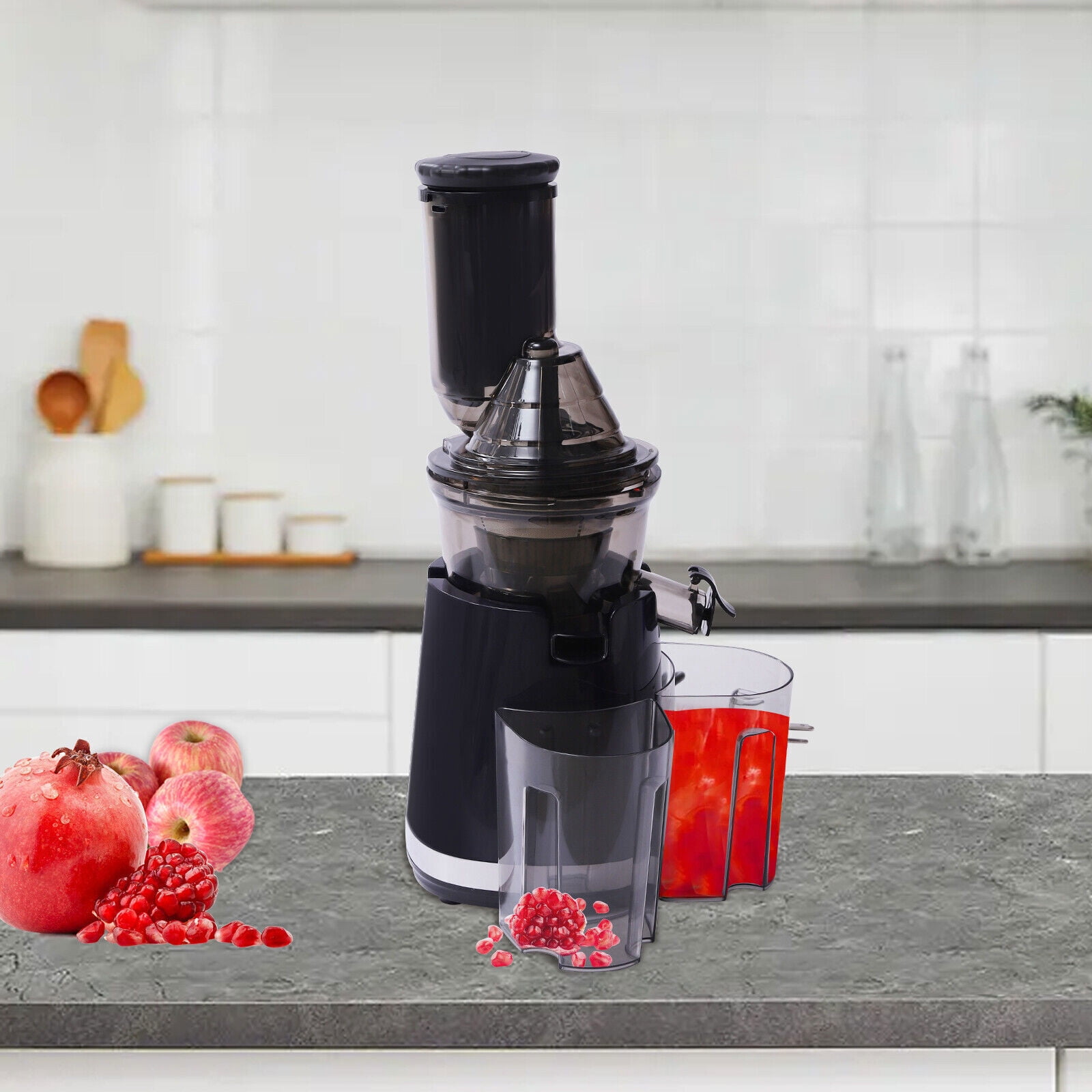 Masticating Juicers, 250W Intelligent Cold Press Juicer with 88mm