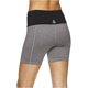 thumbnail image 3 of Pantalones cortos de compresión para mujer Reebok Fitted Highrise Athletic, gris, grande, 3 of 5