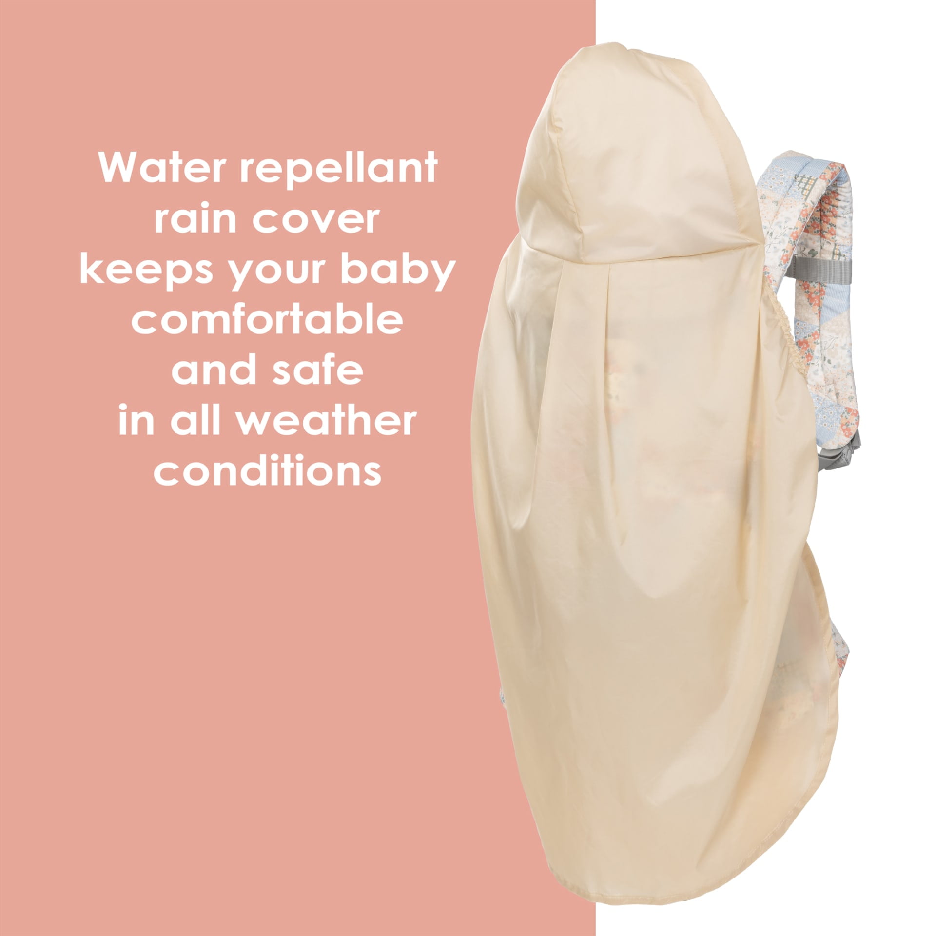 Baby Trend Caleo Charm Deluxe 3-in-1 Newborn Soft Carrier, Eden
