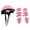 Pink, variant on Kids Knee Elbow Wrist Protective Pad Set for Inline Skating Bike Blue