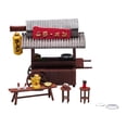 thumbnail image 2 of Bunblic 1/64 Ramen Shop Model Set Crafts Tiny Ornament Realistic High Precision Miniature Scene for Layout Sand Table Micro Landscape style B, 2 of 8