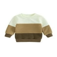 thumbnail image 1 of Chandails à Col pour Bébé Manches Longues Pulls Tricotés Amples, 1 of 7