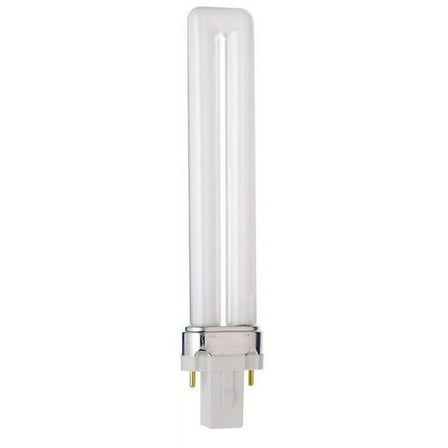 Satco 9W 2700K 2-Pin T4 Twin Tube Compact Fluorescent Bulb