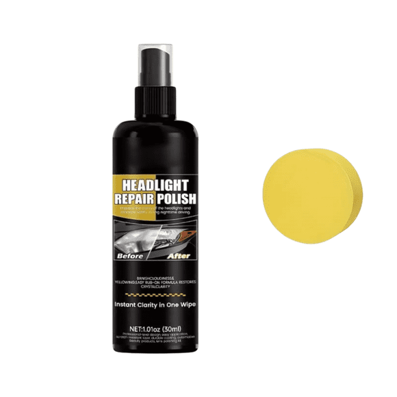 Headlight Spray Yellowing And Scratches And Atomizes An Antioxidant Coating For Long Lasting (30ml 50ml 100ml).