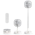 thumbnail image 1 of Magesh Ventilador de pedestal portátil Ventilador de pie plegable Ventilador de escritorio plegable, 1 of 5