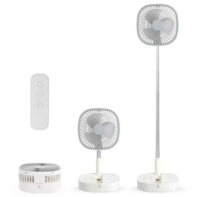 Magesh Ventilador de pedestal portátil Ventilador de pie plegable Ventilador de escritorio plegable