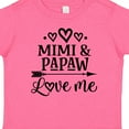 thumbnail image 4 of Inktastic Mimi and Papaw Love Me Boys or Girls Toddler T-Shirt, 4 of 5