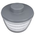 thumbnail image 3 of Lavadora de verduras, eficiente, fiable, multifuncional, duradera, centrifugadora de frutas, secadora para el hogar y la cocina, color gris, 3 of 14