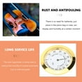 thumbnail image 3 of SKISUNO Golden Alloy Violin Hygrometer for Musical Instruments Portable Humidity Meter for Guitar Cases, 3 of 7