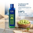 thumbnail image 2 of Enjuague bucal Blue Nectar con aceite de menta y cardamomo para enjuague con aceite 200 ml, 2 of 8