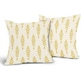 thumbnail image 2 of Yellow Boho Pillow Covers 20x20 Inch Bohemian Geometric Decorative Throw Pillow Covers Farmhouse Outdoor Pillowcases Cotton Linen Cushion Covers for Couch Sofa Bed Home Decor (Pack of 2), 2 of 6