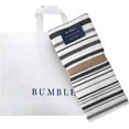thumbnail image 5 of Bumble Premium Kitchen Towels (16”x 28”, 8 Pieces) Cotton Kitchen Hand Towels Striped 420 GSM Highly Absorbent Tea Towels Set - Grey, 5 of 8