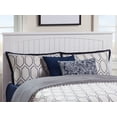 thumbnail image 4 of AFI Nantucket Queen Wood Platform Bed with Cottage Headboard & Footboard, White, 4 of 7