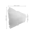 thumbnail image 2 of IDEANATEGRATE Falda De Tul Con Cuatro Capas Sin Ballenas Para De Novia, 2 of 8