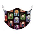 thumbnail image 1 of Mascarilla facial Anime Hunters Hunters, algodón, 32 x 11,8 cm, 1 of 2