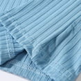thumbnail image 6 of FRSASU Men's Muscle T-Shirts Stretch Short Sleeve Bodybuilding Workout Casual Slim Fit Tee Tops Light Blue, 6 of 7