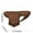 Brown, variant on Vintage Pu Leather Waist Pack, Studded Belt Bag for Women, Adjustable Crossbody Sling Purse for Motorcycle Travel, Festivals, Goth Punk Fashion