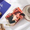thumbnail image 4 of FrostHike Custom Photo Wallet Personalized Leather Picture Zipper Purse Credit Card Clutch (Small), 4 of 5