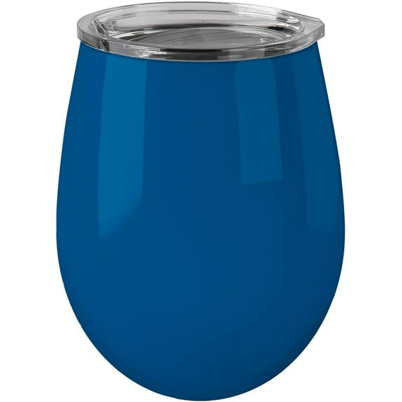 True North Stainless Steel Insulated Tumbler with Lid, 12 oz (Sport Blue)
