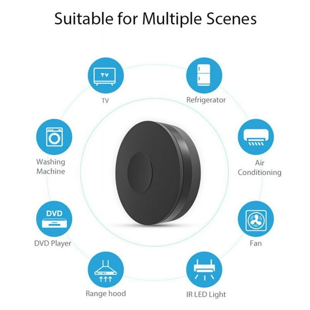 Control Remoto Inteligente IR RF Controlador WiFi Control de Voz Universal para Aire Acondicionado TV Tuya/Smart Life App Control