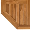 thumbnail image 6 of vidaXL Table Top Natural teak wood color Solid teak wood 27.6x27.6x1.0 in, 6 of 6