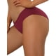 thumbnail image 4 of FAB CURVES Ropa interior menstrual para mujeres, pantalones hipster de tiro medio, disponibles en talla grande L color burdeos, 4 of 4