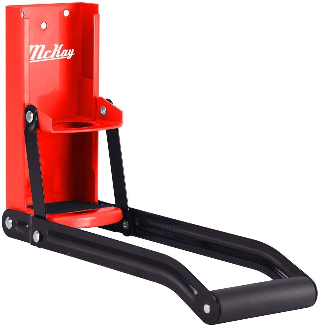 McKay 16 oz. Metal Can Crusher, HeavyDuty WallMounted Smasher for