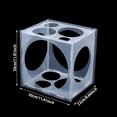 thumbnail image 6 of 11Holes Plastic Balloon Sizer Box Collapsible Cube 2-10inch Size Measurement Tool for Birthday Party Wedding Column Ballon Decor, 6 of 6