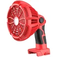 thumbnail image 4 of Portable Jobsite Fan For Milwaukee 18V Li-ion Battery Cordless Camping With lamp, 4 of 8