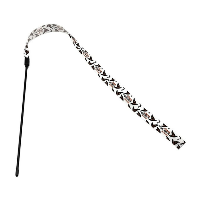 SgJHXb Halloween Cat Toys Interactive Teaser Wand With Durable Polyester Ribbon For Indoor Play Exercise And Entertainment