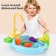 thumbnail image 3 of Lavavajillas Para Niños, Juguete, Agua Circulante, Fregadero De Cocina, Fregadero Eléctrico, Fregadero De Educación Temprana, Padre E Hijo Speravity FN003521-02, 3 of 6