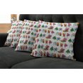 thumbnail image 2 of Ambesonne Winter Throw Pillow Cover 4 Pack, in Seasonal Clothes, 16", Multicolor, 2 of 6