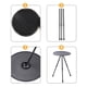 thumbnail image 4 of Escritorio plegable Mini Mesa Portátil Mini Té Café Escritorio Trípode Mesa Escritorio para Camping Tomshoo Escritorio plegable, 4 of 7