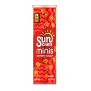 ( 3.75 oz, PACK OF 1 ), SunChips Minis, Garden Salsa Flavored Canister, Multigrain Chips