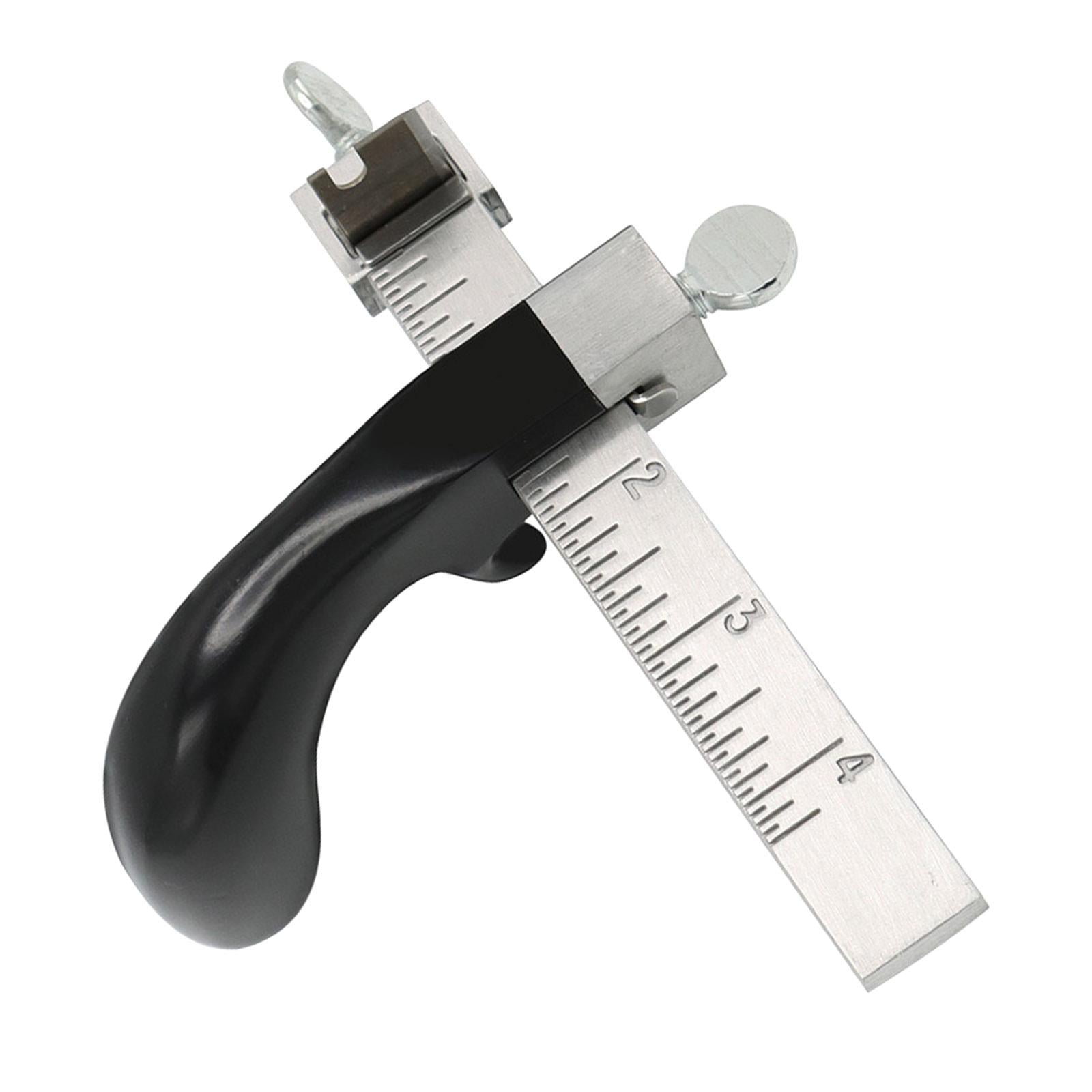 FVDPWYE Leather Strip Cutting Tool Clear Scale for DIY Leather Crafts Hand Leather Craft